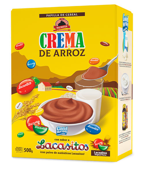 GOOD MORNING Crema de Arroz LACASITOS [500g]
