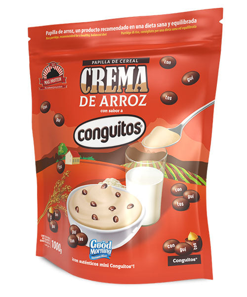 GOOD MORNING Crema de Arroz CONGUITOS [1000g]
