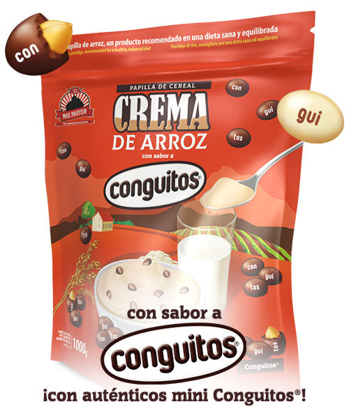 GOOD MORNING Crema de Arroz CONGUITOS [1000g]