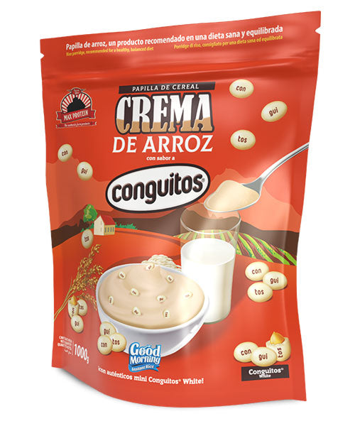 GOOD MORNING Crema de Arroz CONGUITOS [1000g]