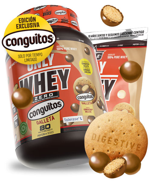 ONLY WHEY ZERO CONGUITOS® GALLETA